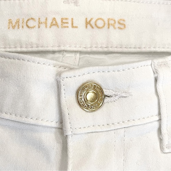 Michael Kors White Cropped Pants - Picture 3 of 5